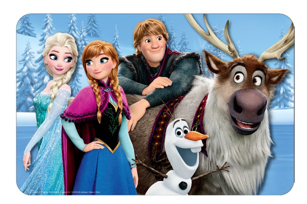 Disney Eiskönigin Family Tischunterlage für Kinder – 43 × 28 cm, Kunststoff