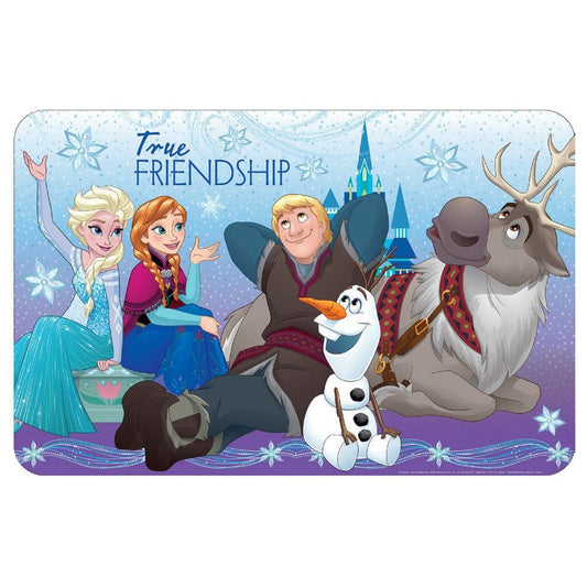 Disney Eiskönigin Friendship Tischunterlage für Kinder – 43 × 28 cm, Kunststoff