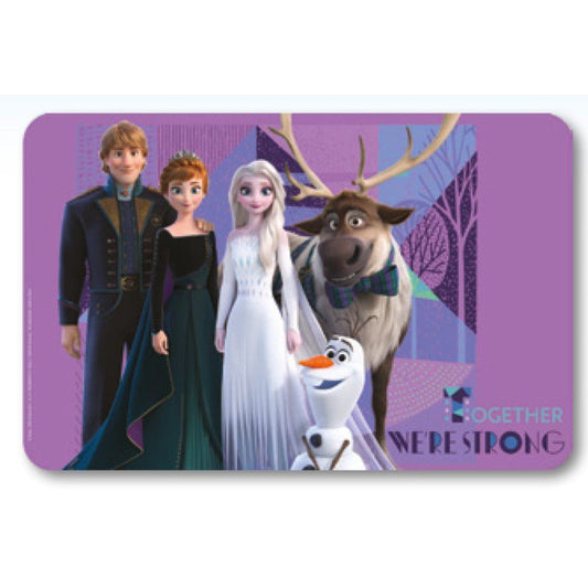 Disney Eiskönigin Strong Tischunterlage für Kinder – 43 × 28 cm, Kunststoff