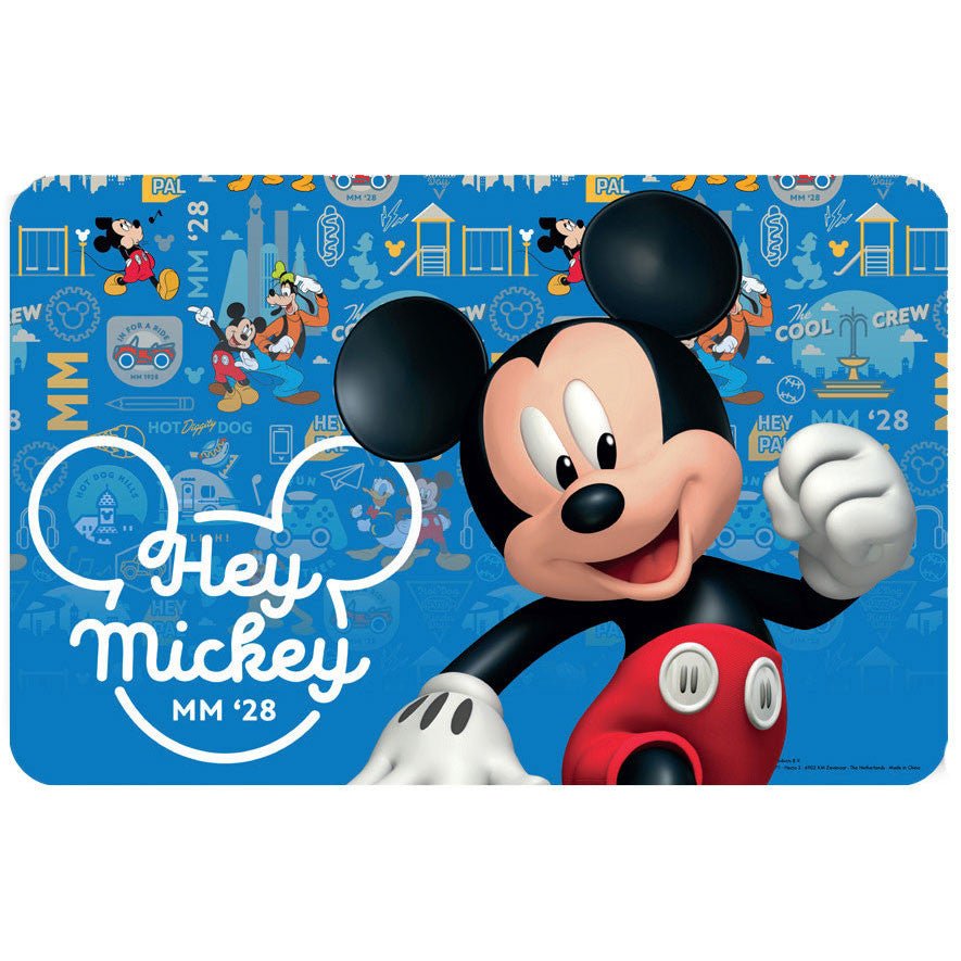 Disney Mickey Hey Tischunterlage für Kinder – 43 × 28 cm, Kunststoff