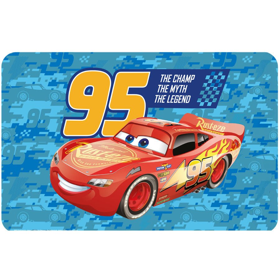 Disney Cars The Myth Tischunterlage für Kinder – 43 × 28 cm, Kunststoff