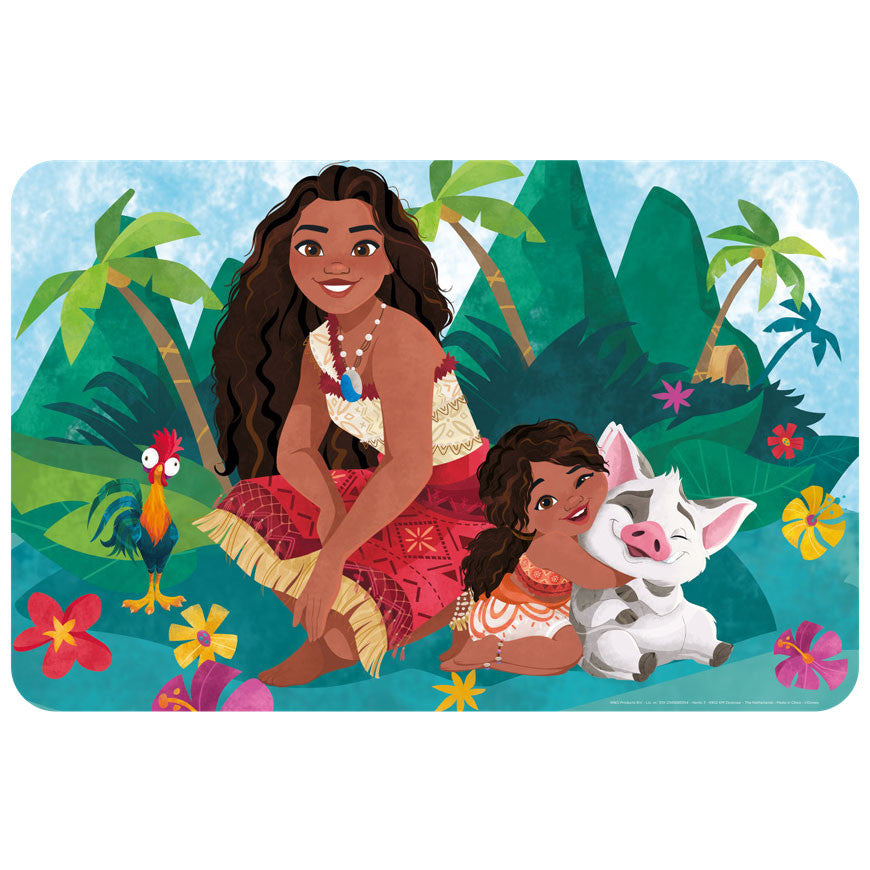 Disney Vaiana Lagoon Tischunterlage für Kinder – 43 × 28 cm, Kunststoff