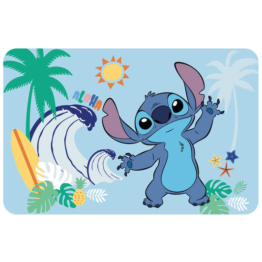 Disney Lilo and Stitch Summer Placemat for Kids – 43 x 28 cm, Plastic