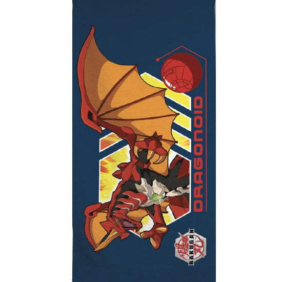 Bakugan, (Fast Dry) Polyester Kids' Beach Towel – 70 × 140 cm