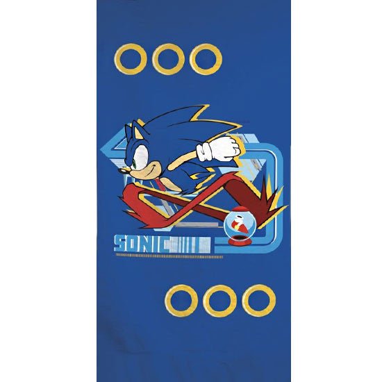 Sonic the Hedgehog , ( ) Badetuch für Kinder aus Polyester – 70 × 140 cm