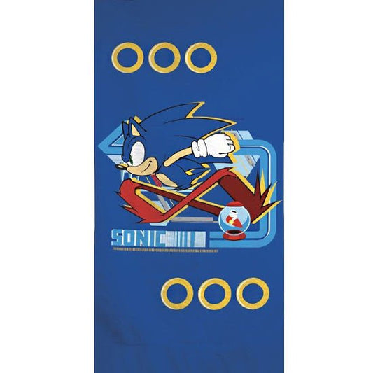 Sonic the Hedgehog , ( ) Badetuch für Kinder aus Polyester – 70 × 140 cm