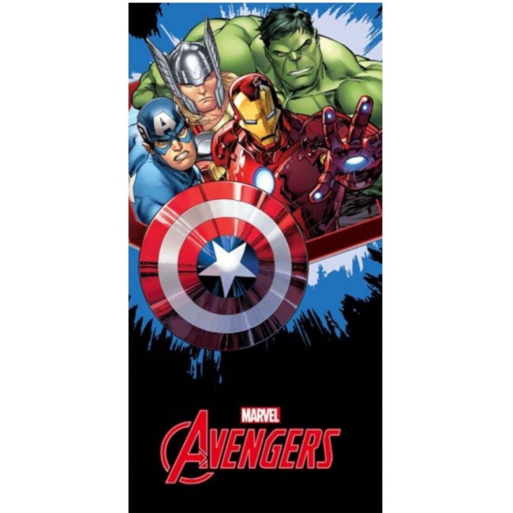 Avengers Badetuch für Kinder aus Baumwolle – 70 × 140 cm