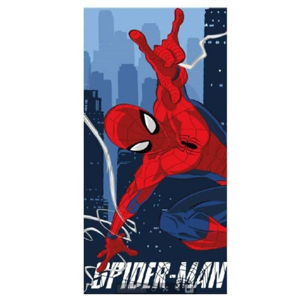 Spiderman Urban , ( ) Badetuch für Kinder aus Polyester – 70 × 140 cm