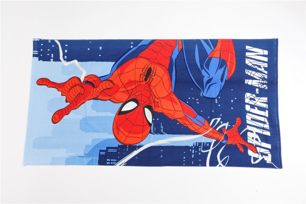 Spiderman Urban , ( ) Badetuch für Kinder aus Polyester – 70 × 140 cm