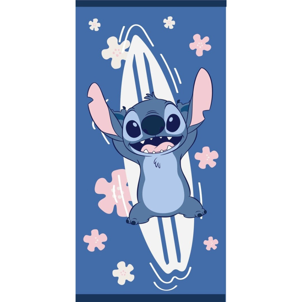 Disney Lilo und Stitch Ocean , (Fast Dry) Badetuch für Kinder aus Polyester – 70 × 140 cm