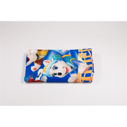 Paw Patrol, ( ) Serviette de bain pour enfants en polyester – 70 × 140 cm