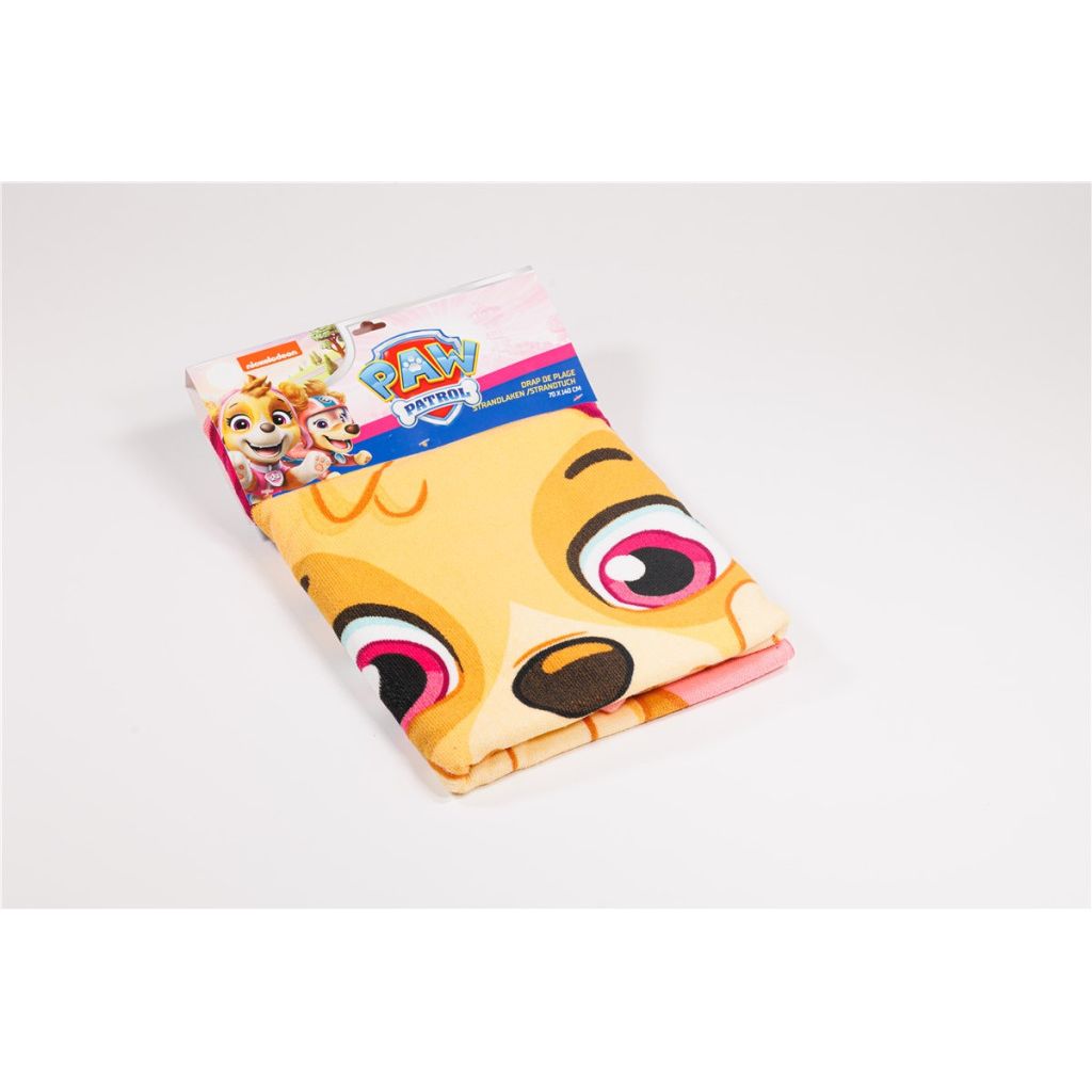 Paw Patrol , ( ) Badetuch für Kinder aus Polyester – 70 × 140 cm