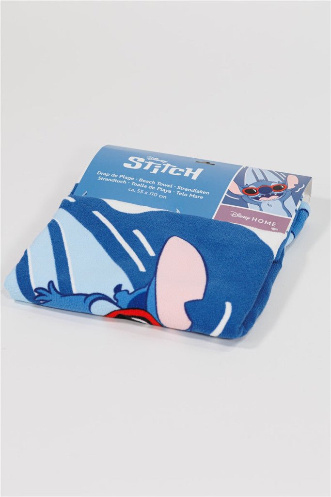 Disney Lilo und Stitch Relax Strandhandtuch ( ) Badeponcho für Kinder aus Polyester – 55 × 110 cm