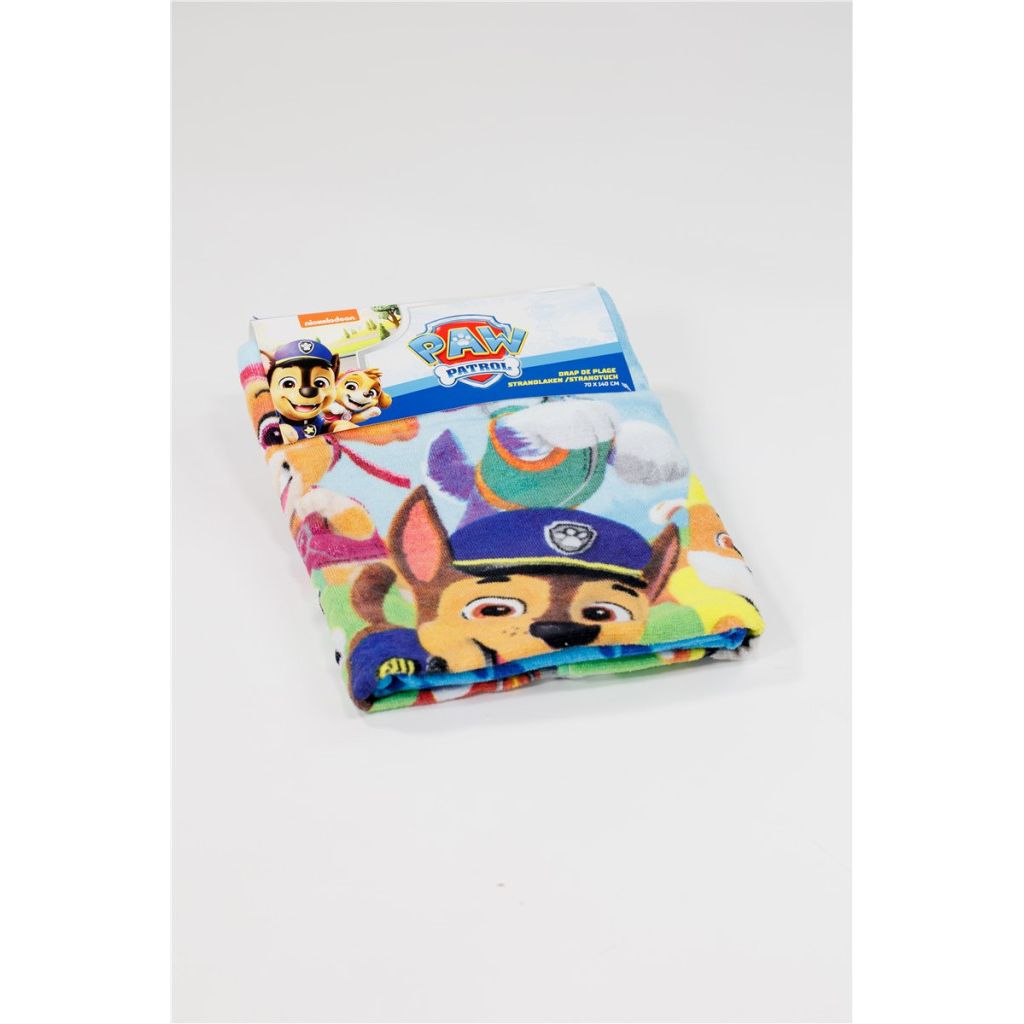 Paw Patrol Action Team Badetuch für Kinder aus Baumwolle – 70 × 140 cm