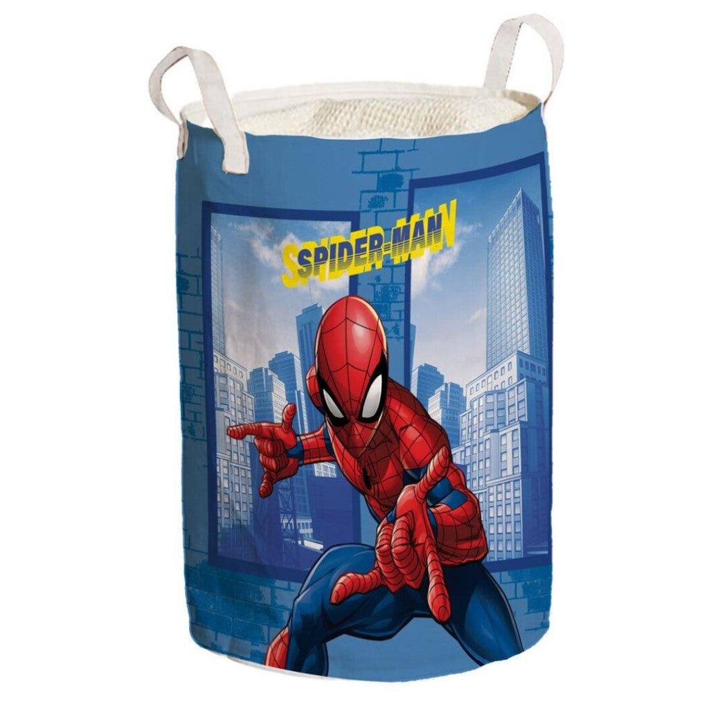 Spiderman City Wäschekorb Aufbewahrungsbox für Kinder – 52 × 30 cm