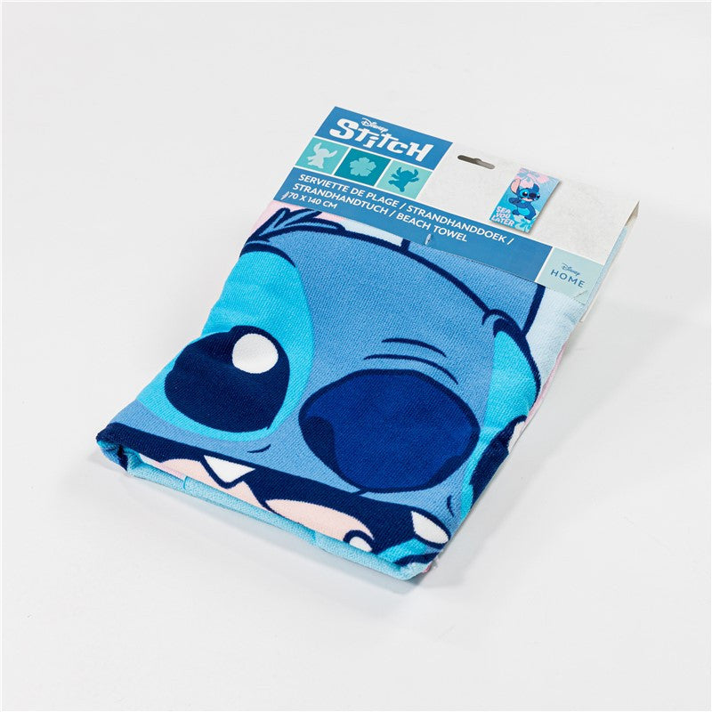 Disney Lilo und Stitch Sea You Later , (Fast Dry) Badetuch für Kinder aus Polyester – 70 × 140 cm