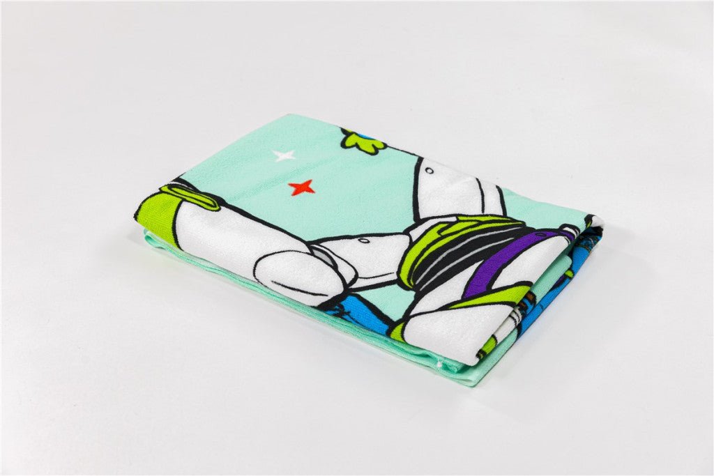 Disney Toy Story All Day , ( ) Badetuch für Kinder aus Polyester – 70 × 140 cm