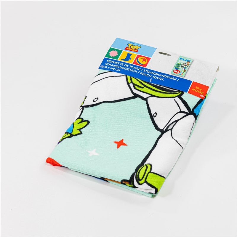 Disney Toy Story All Day , ( ) Badetuch für Kinder aus Polyester – 70 × 140 cm