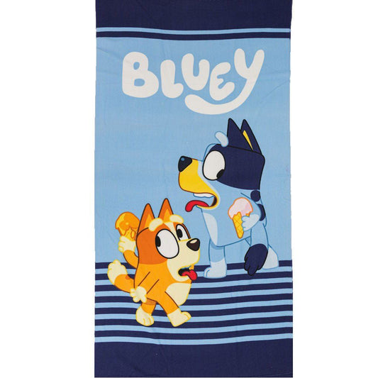 Bluey Sweet Summer Badehandtuch, ( ) Badetuch für Kinder aus Polyester – 70 × 140 cm