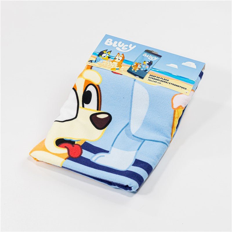 Bluey Sweet Summer Badehandtuch, ( ) Badetuch für Kinder aus Polyester – 70 × 140 cm
