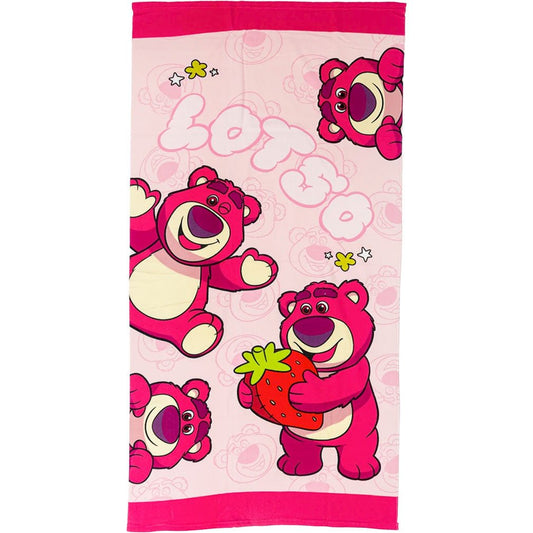 Disney Toy Story Lotso Badehandtuch, ( ) Badetuch für Kinder aus Polyester – 70 × 140 cm