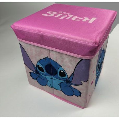 Disney Lilo et Stitch Sweet Hearts Rangement de jouets pour enfants – 30 x 30 x 30 cm