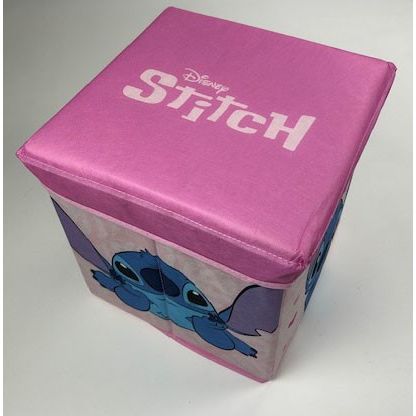 Disney Lilo et Stitch Sweet Hearts Rangement de jouets pour enfants – 30 x 30 x 30 cm