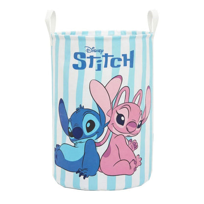 Disney Lilo und Stitch Cute Couple Wäschekorb Aufbewahrungsbox für Kinder – 52 × 30 cm