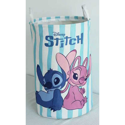 Disney Lilo und Stitch Cute Couple Wäschekorb Aufbewahrungsbox für Kinder – 52 × 30 cm