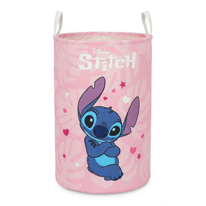 Disney Lilo et Stitch Sweet Hearts Panier à linge Boîte de rangement pour enfants – 52 × 30 cm