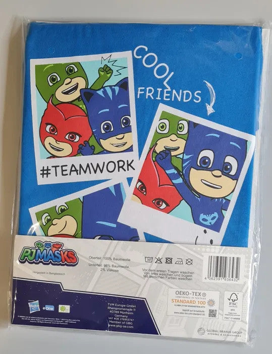 PJ Masks kurzer Kinderpyjama 98-128 cm