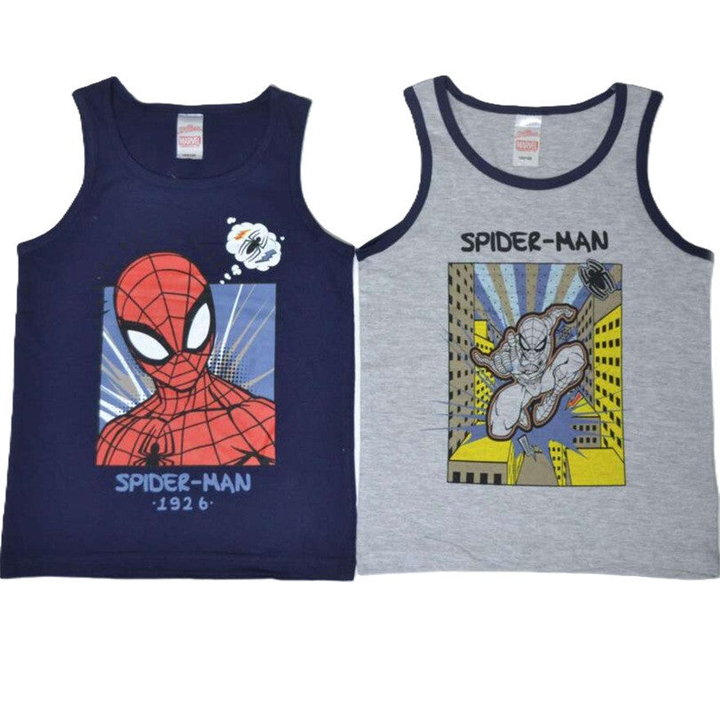 Spiderman Kinder-Trägertop 2er-Set 110-140 cm