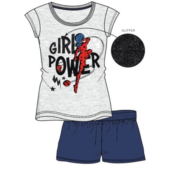 Miraculous Geschichten von Ladybug und Cat Noir Power kurze Kinderpyjamas 5 - 10 Jahre / 110 - 140 cm