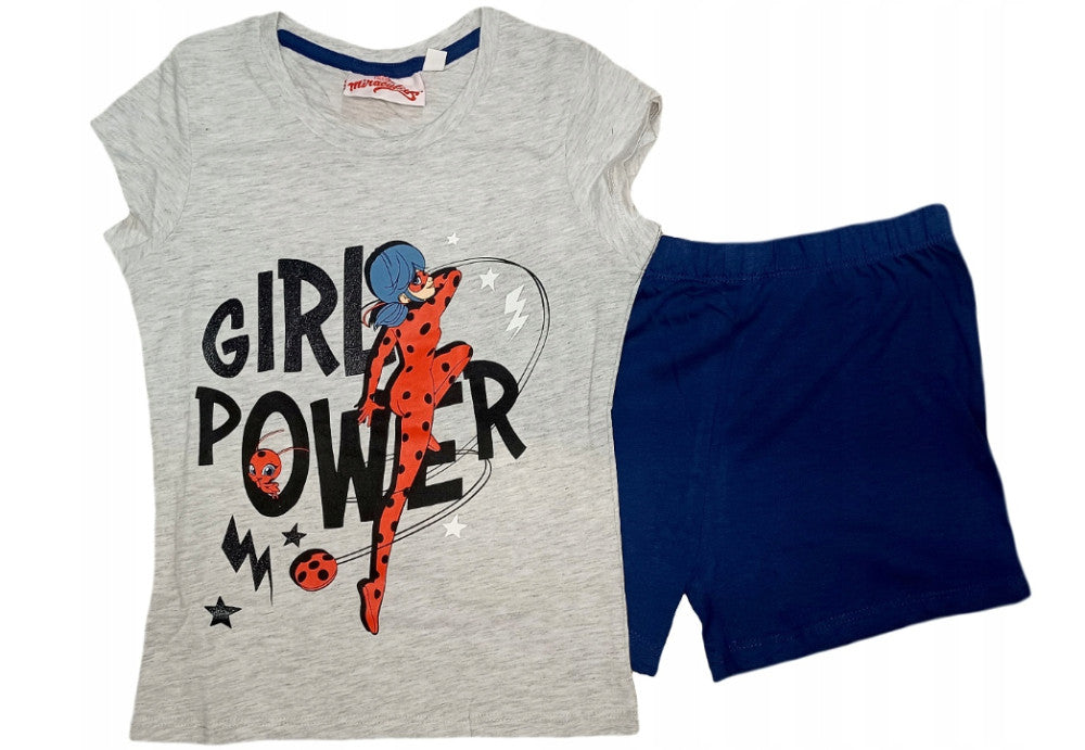 Miraculous Geschichten von Ladybug und Cat Noir Power kurze Kinderpyjamas 5 - 10 Jahre / 110 - 140 cm