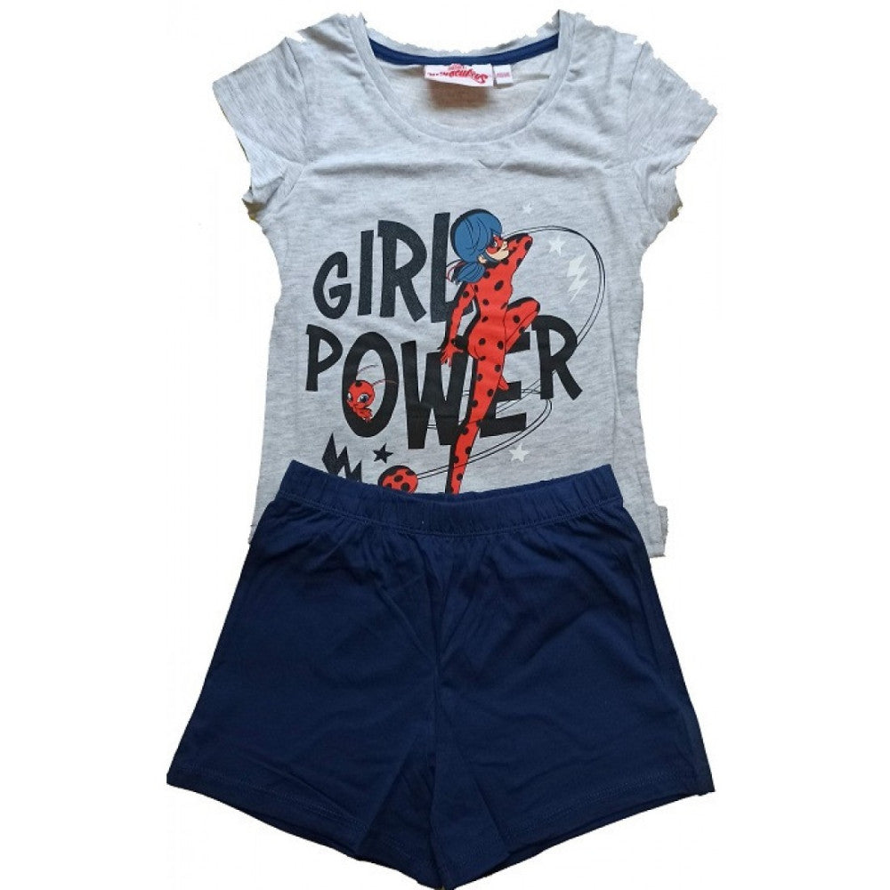 Miraculous Geschichten von Ladybug und Cat Noir Power kurze Kinderpyjamas 5 - 10 Jahre / 110 - 140 cm
