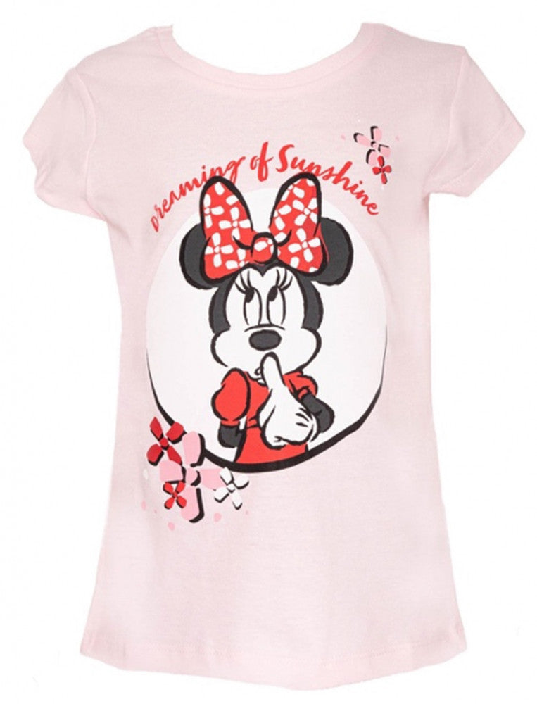 Disney Minnie Kinder Kurzarmshirt 98-128 cm
