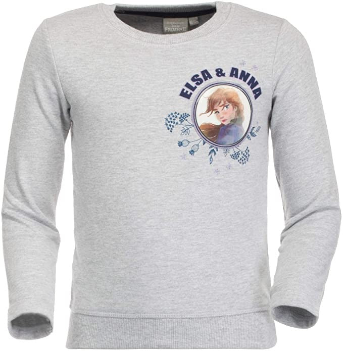 Disney Eiskönigin Kinderpullover mit holografischem Muster 98-128 cm