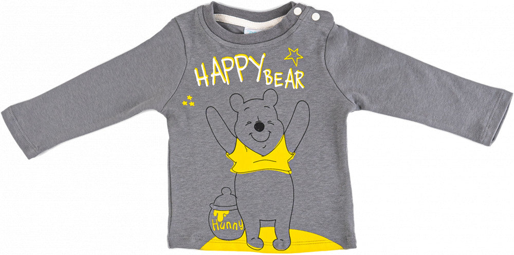 Disney Winnie Puuh Baby T-Shirt, Oberteile 2er Pack 62/68 cm