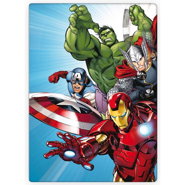 Avengers Fleece-Decke – 100 × 140 cm – Produktansicht