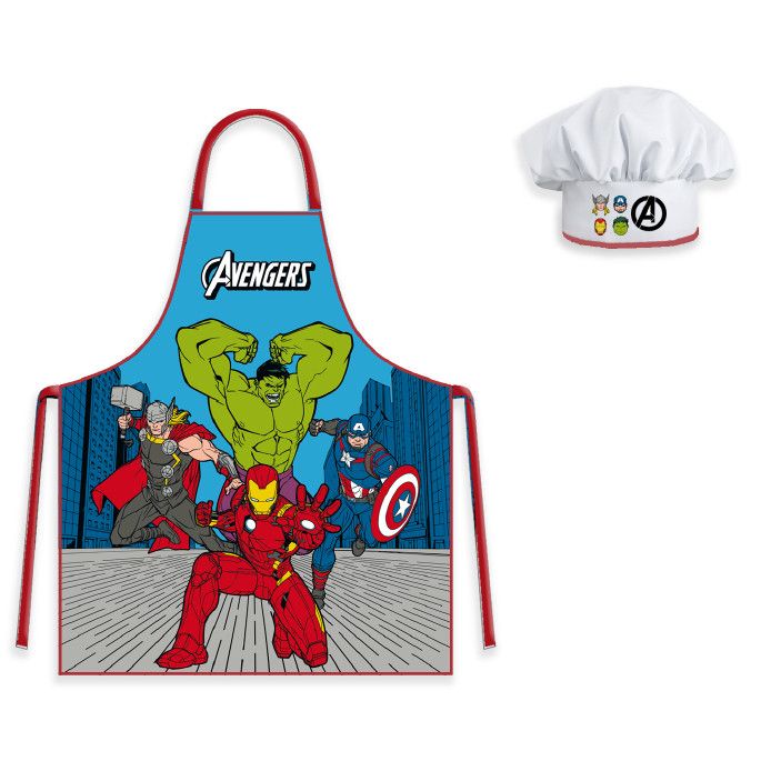 Avengers Classic Comic Style Classic Comic Style Kinder Schürze 2-teiliger Set