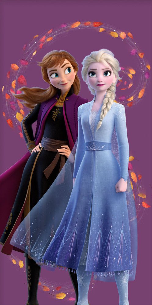 Disney Eiskönigin Wind Badetuch für Kinder aus Baumwolle – 70 × 140 cm