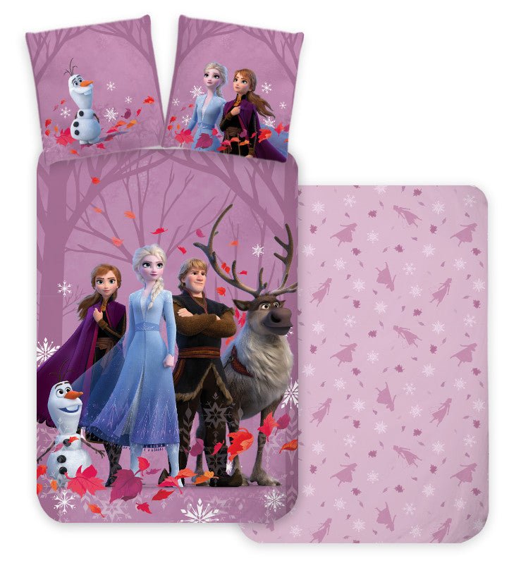 Disney Eiskönigin Gloomy Babybettwäsche-Set – 100 × 135 cm + 40 × 60 cm, Baumwolle