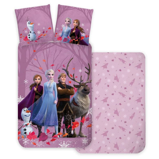 Disney Eiskönigin Gloomy Babybettwäsche-Set – 100 × 135 cm + 40 × 60 cm, Baumwolle