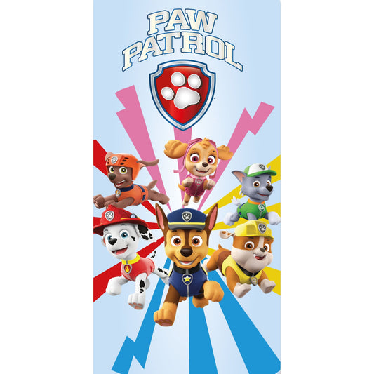 Serviette de bain Pat' Patrouille Blitz pour enfants en coton – 70 × 140 cm