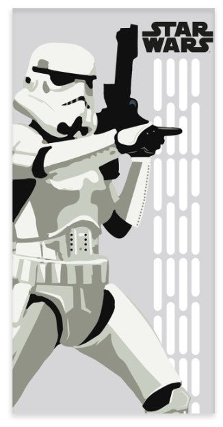 Star Wars Stormtrooper Badehandtuch Badetuch für Kinder aus Baumwolle – 60 × 120 cm