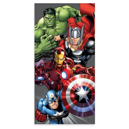 Avengers Assembly Badetuch für Kinder aus Baumwolle – 60 × 120 cm