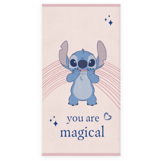 Disney Lilo and Stitch Magical Cotton Kids' Beach Towel – 60 x 120 cm