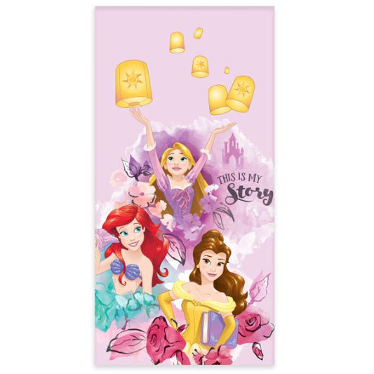 Disney Princess My Story Cotton Kids' Beach Towel – 60 × 120 cm