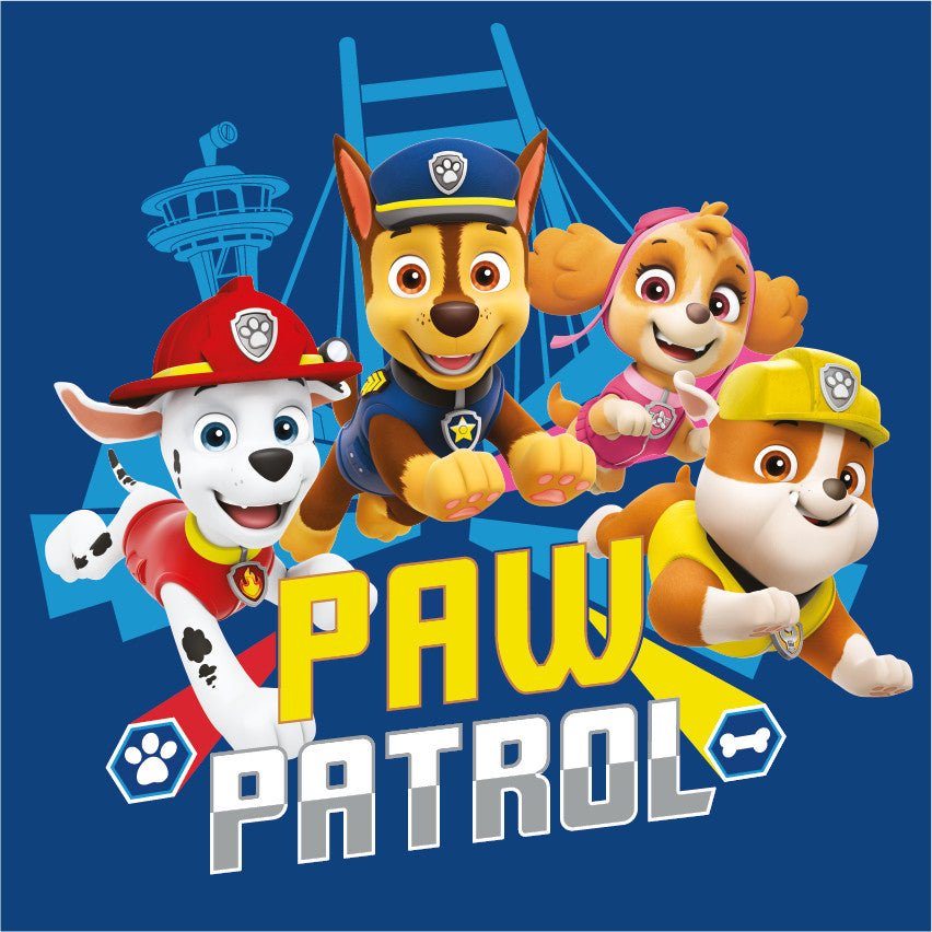 Paw Patrol Team Gesichtstuch für Kinder aus Baumwolle – 30 × 30 cm