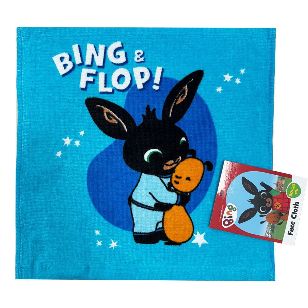 Bing Night , Gesichts Gesichtstuch für Kinder aus Baumwolle – 30 × 30 cm